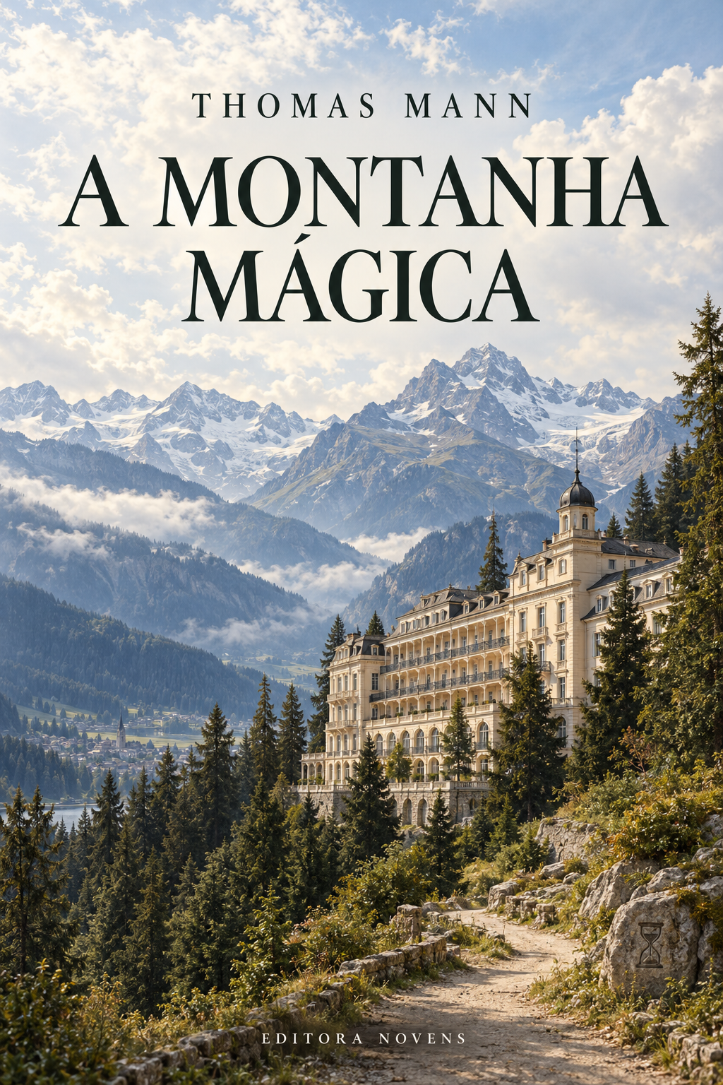 Capa de A MONTANHA MÁGICA