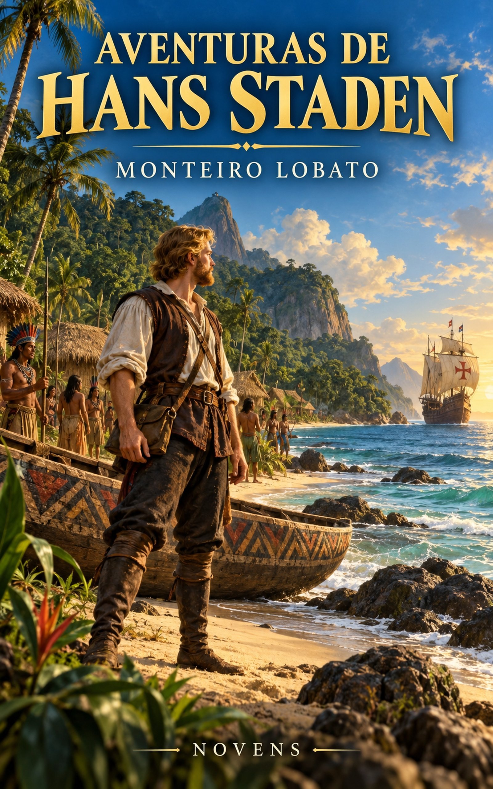 Capa de AVENTURAS DE HANS STADEN