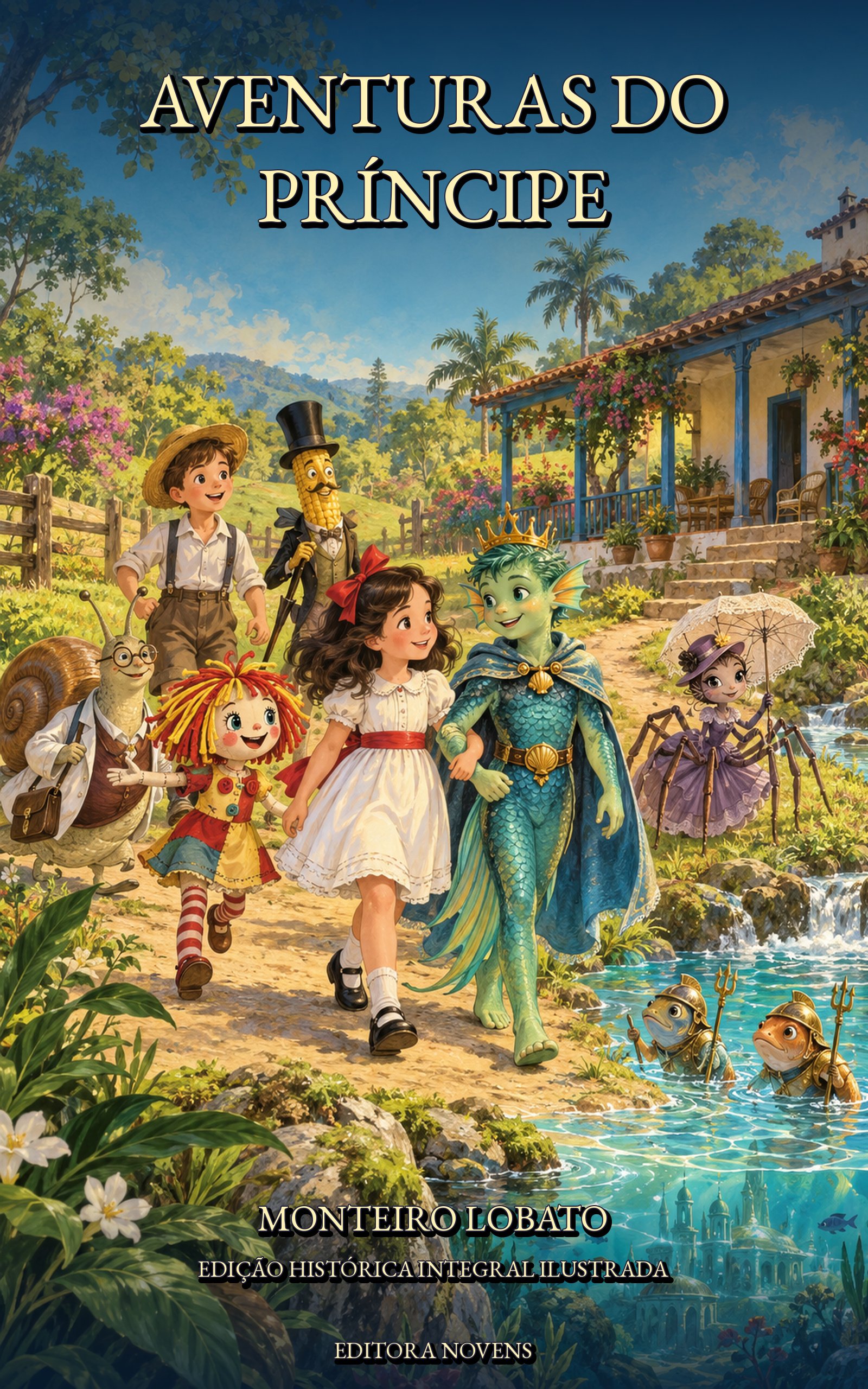 Capa de Aventuras do Príncipe