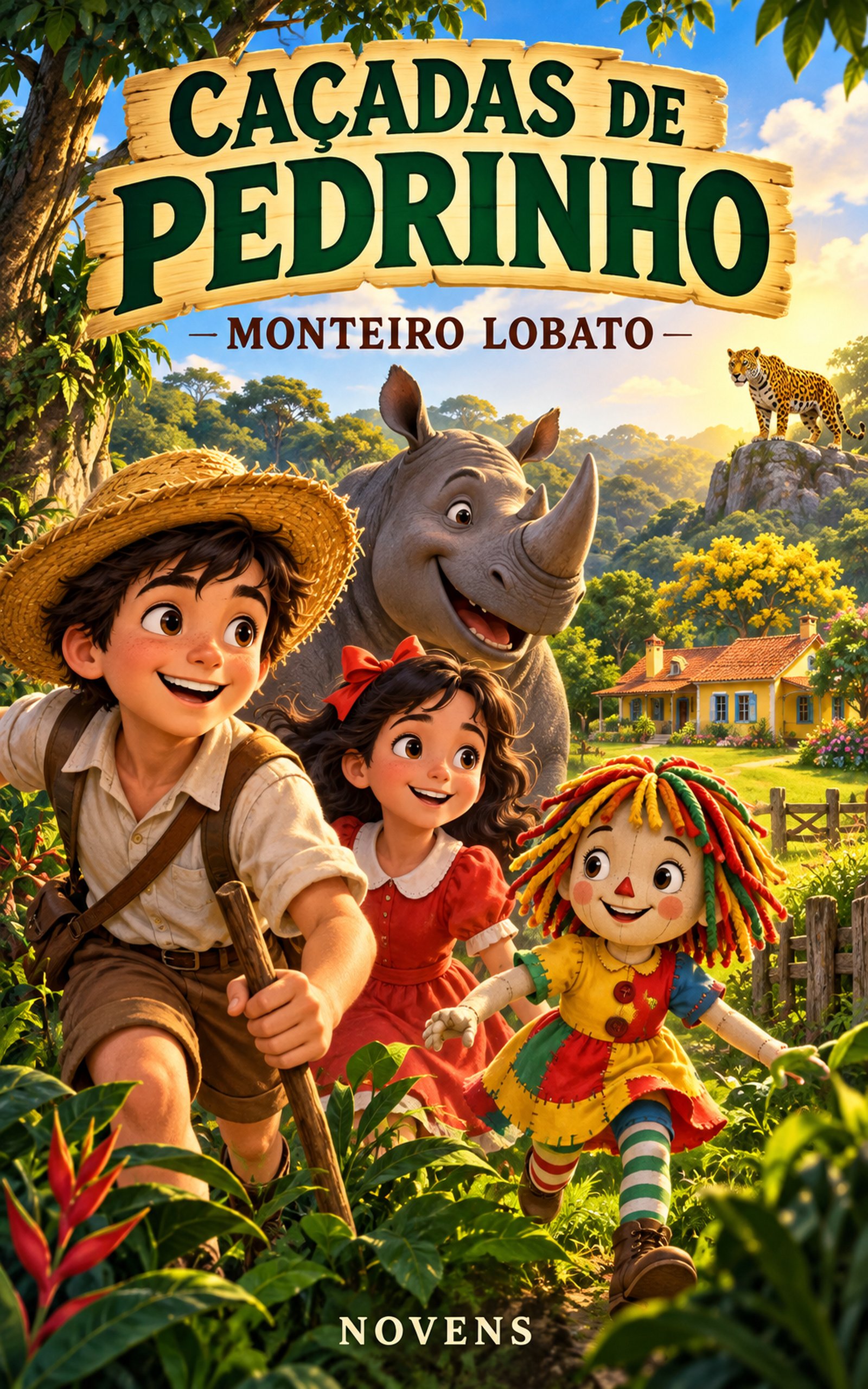 Capa de Caçadas de Pedrinho