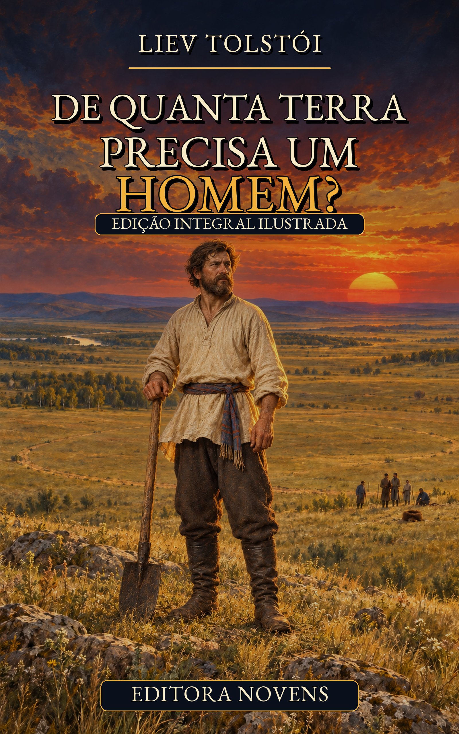 Capa de De quanta terra precisa um homem?