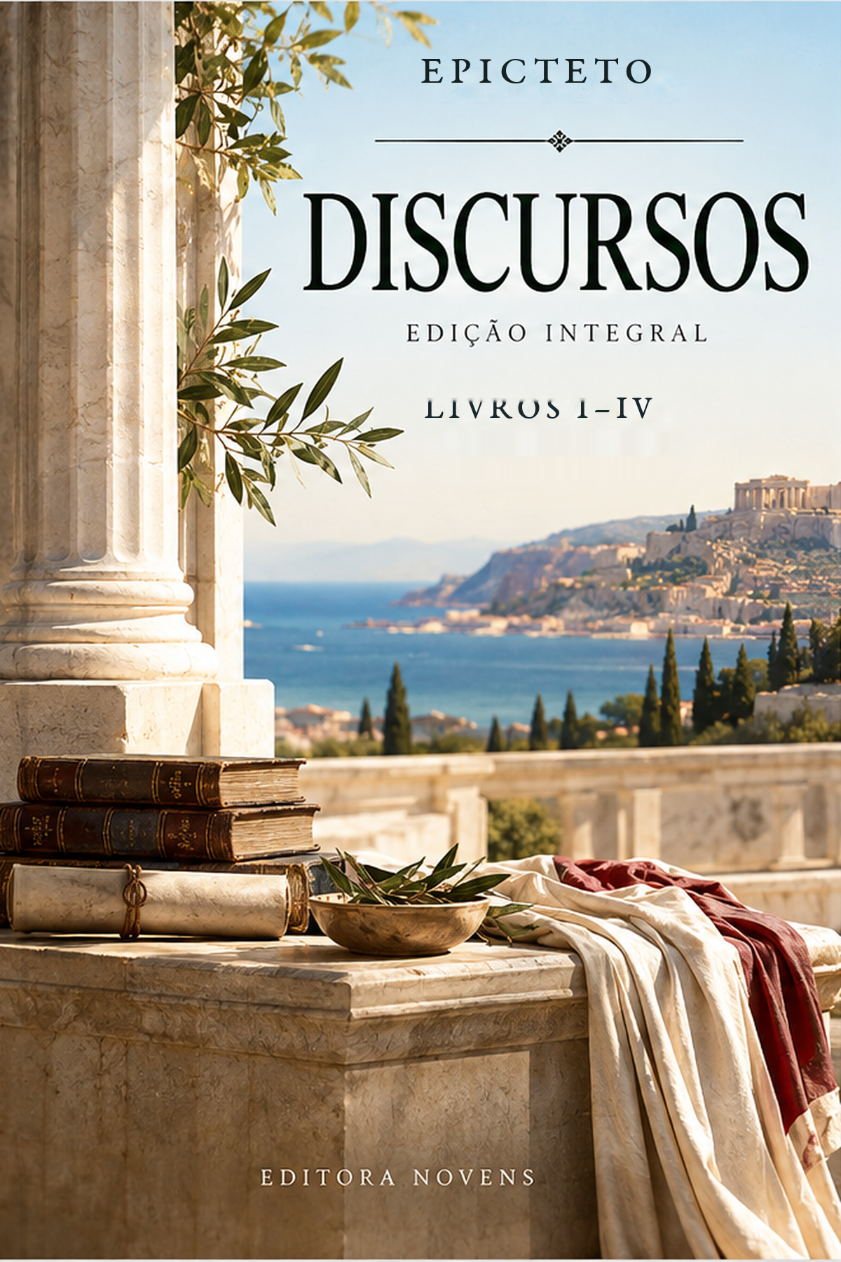 Capa de EPICTETO DISCURSOS