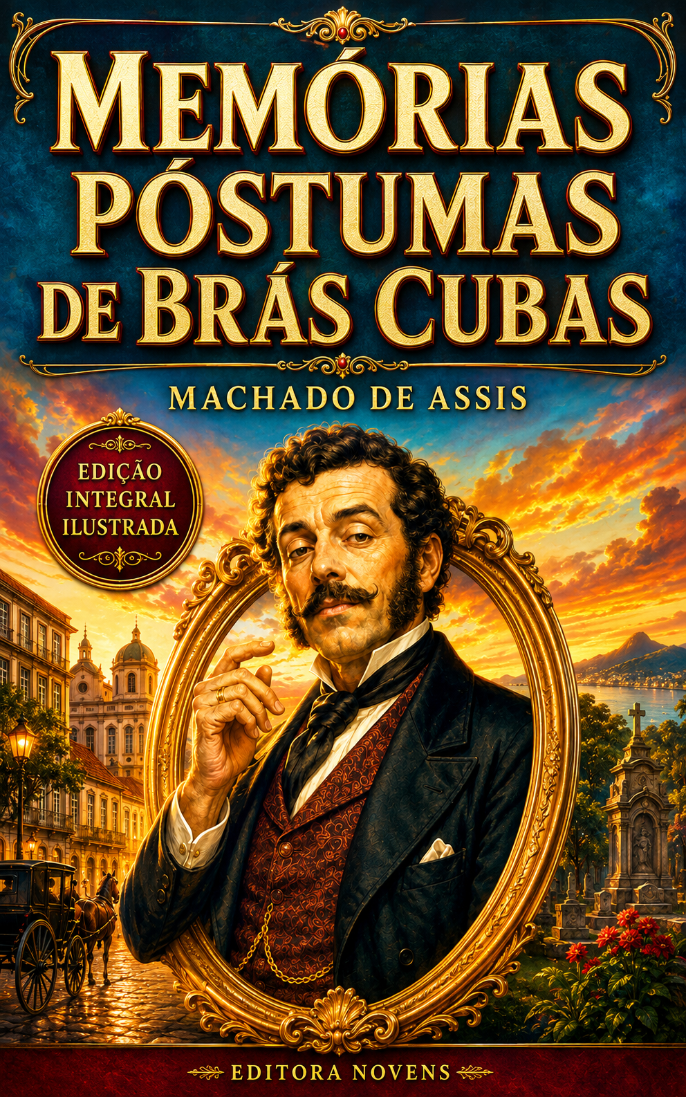 Capa de Memórias Póstumas de Brás Cubas