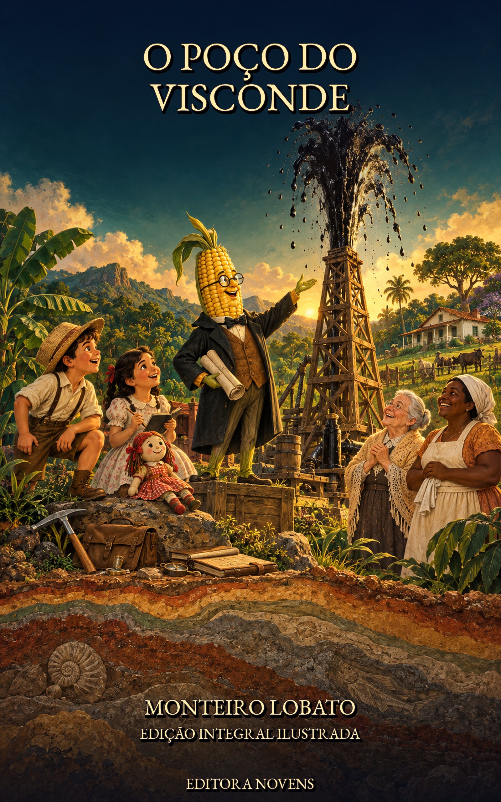 Capa de O Poço do Visconde