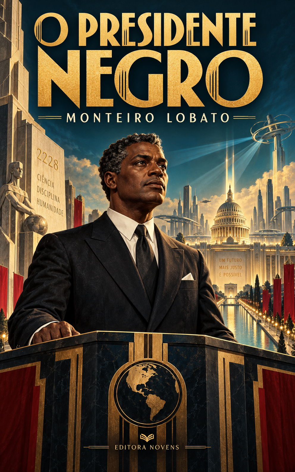 Capa de O Presidente Negro