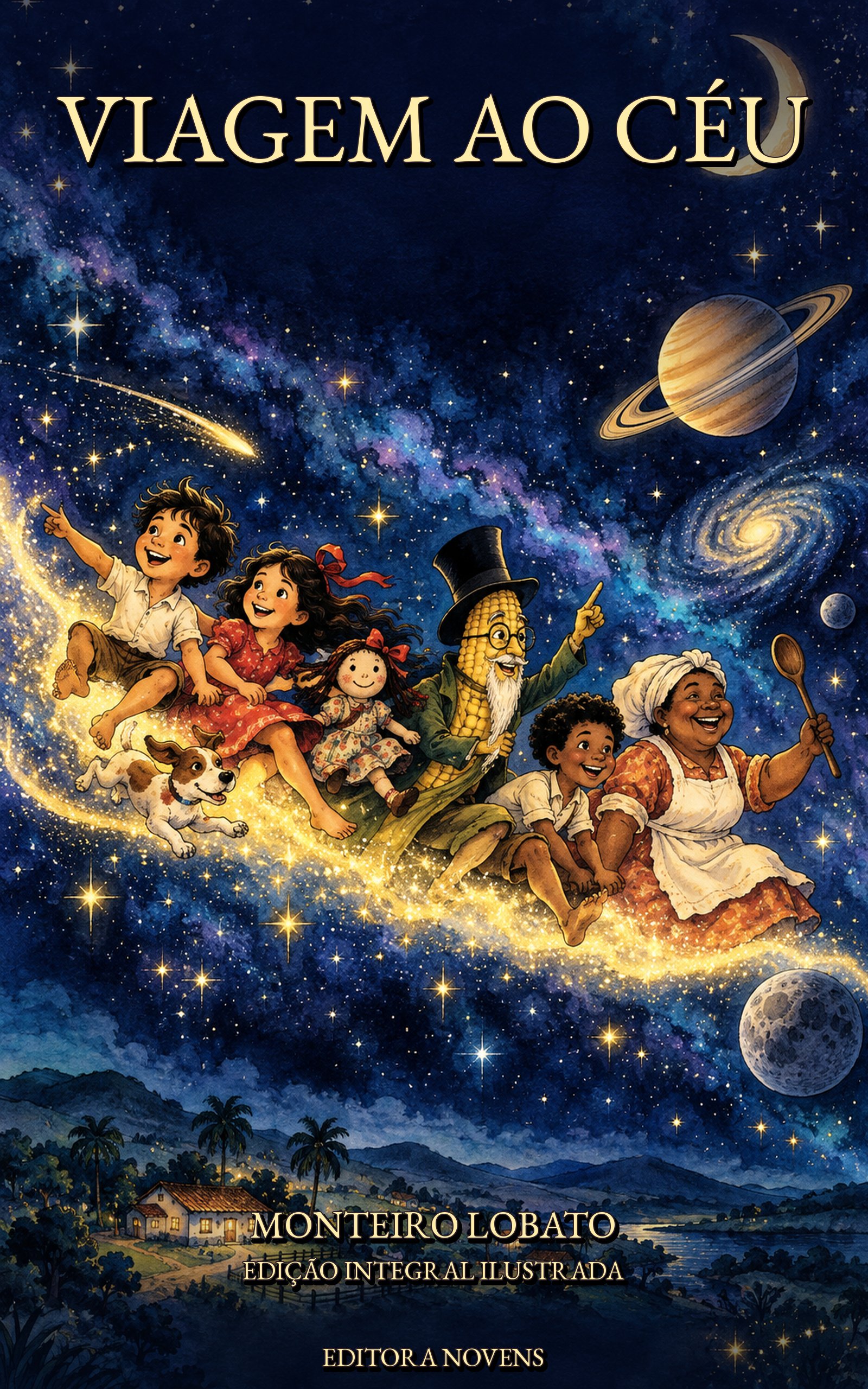Capa de Viagem ao Céu